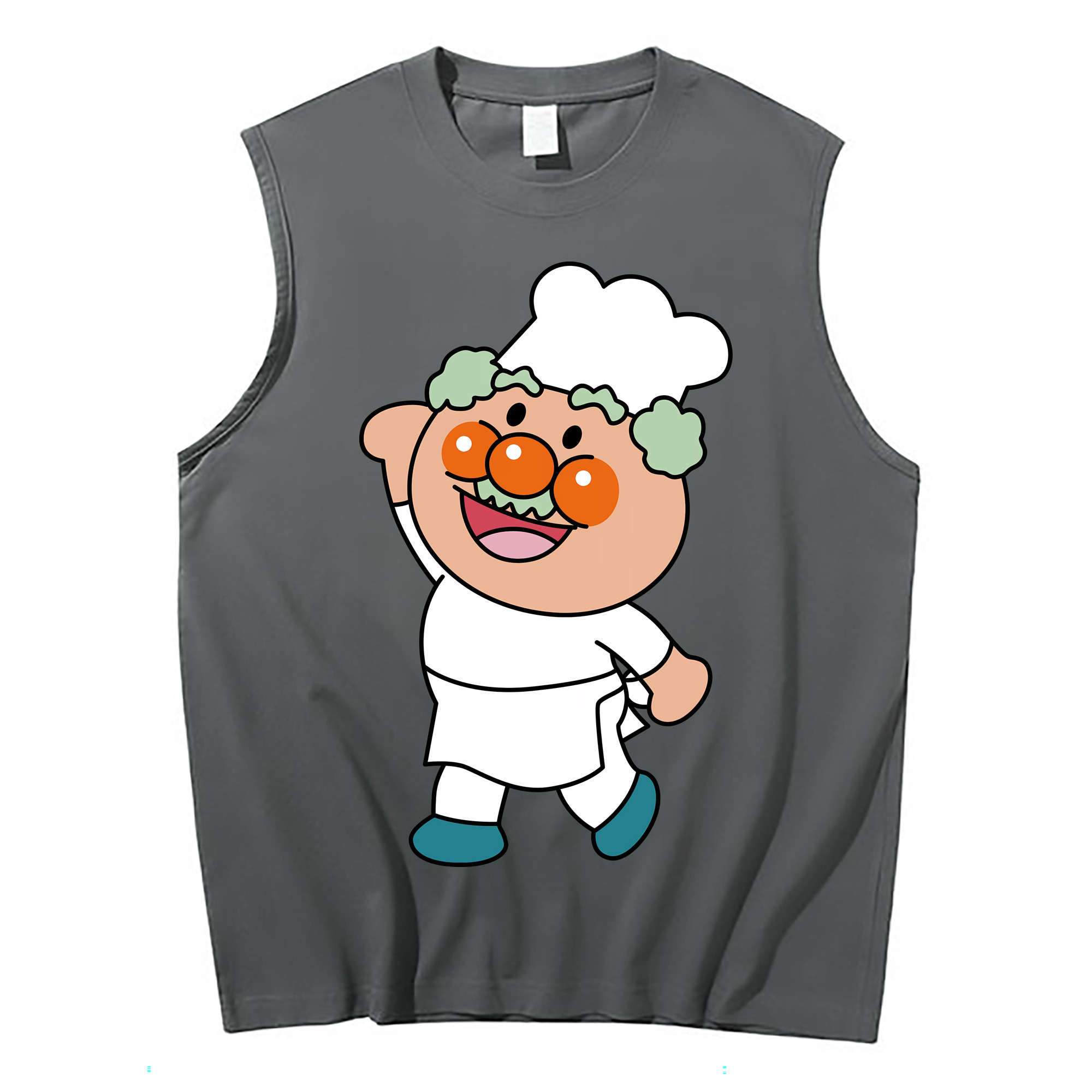 （画像用） アンパンマン Anpanman コットン100％タンクトップ（フロントプリント）